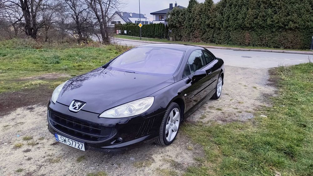 Peugeot 407 zadbane coupe po liftowe 10 lat w jednych rękach