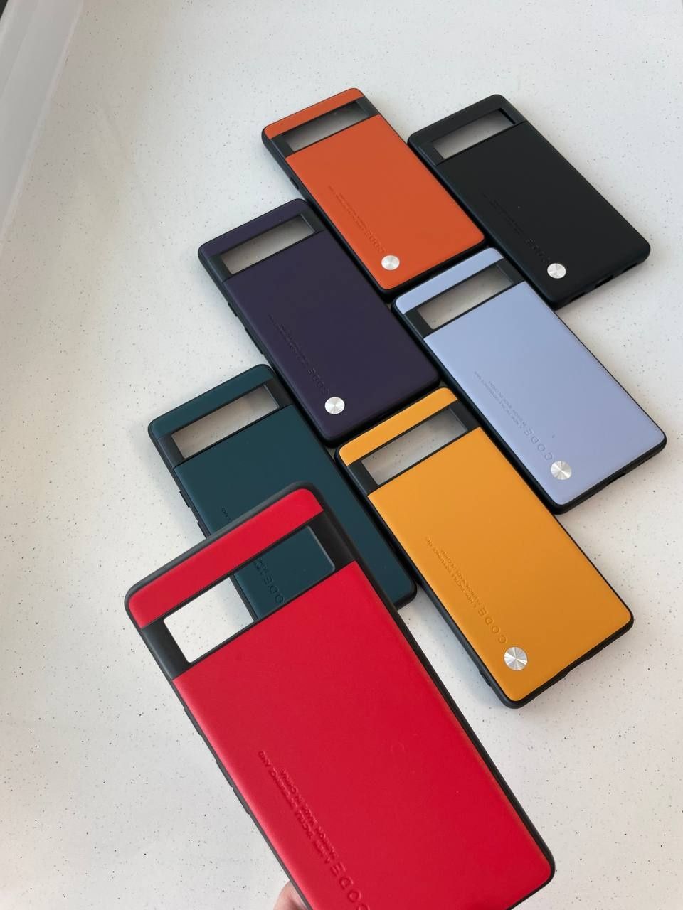 Кожаный чехол для Google Pixel 6 Pro Code LEATHER
