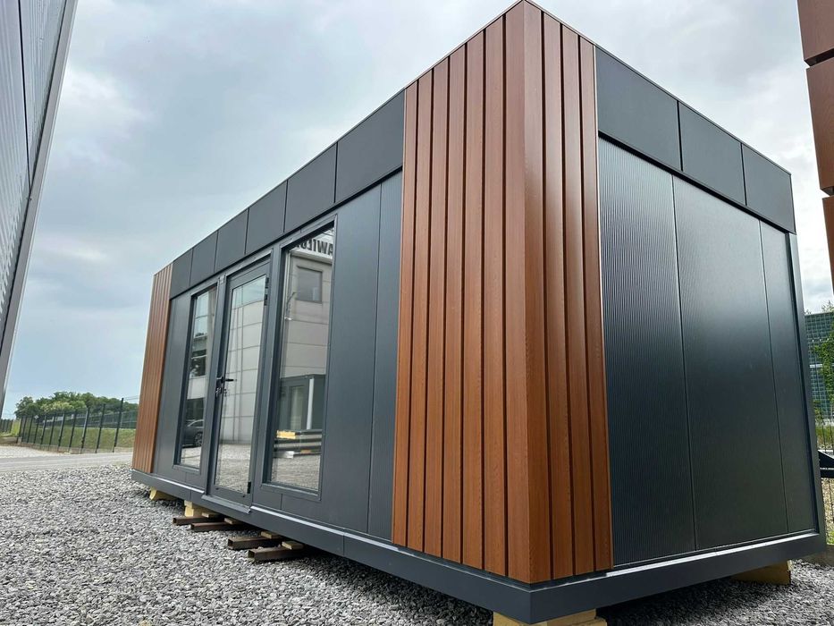 Pawilony 7mx3m Handlowo Usługowe Kontenery Biuro Kiosk Komis producent