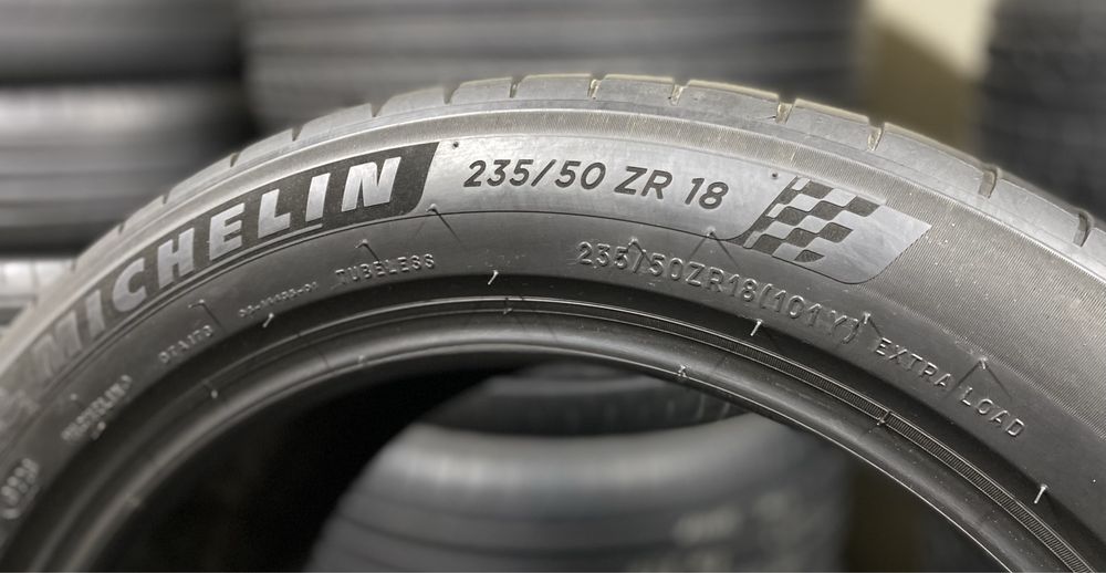 Шини, комплект 235/50/18 Michelin Pilot Sport 4 XL 101Y 2020р