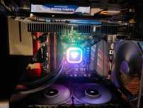Komputer Gamingowy wodne chłodzenie Intel i9 9900K, GTX 11gb ram, 32GB