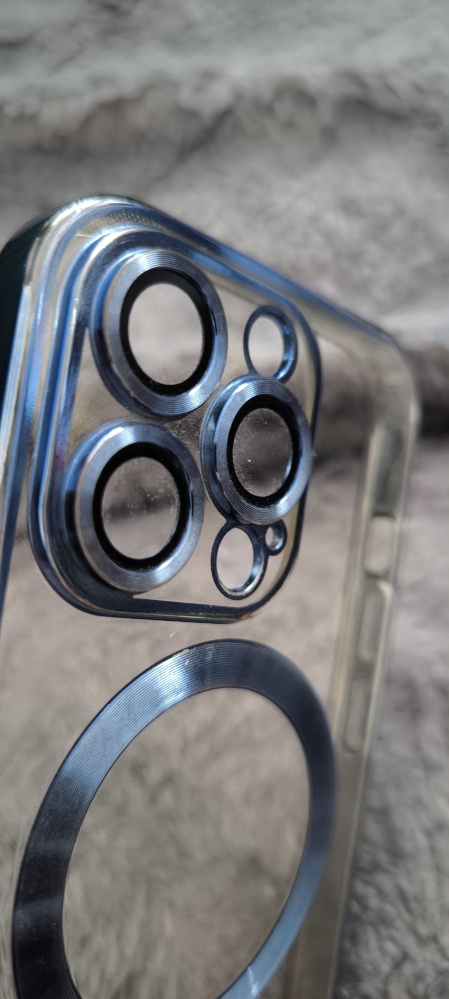 Etui plecki z ochroną obiektywów iPhone 15 Pro