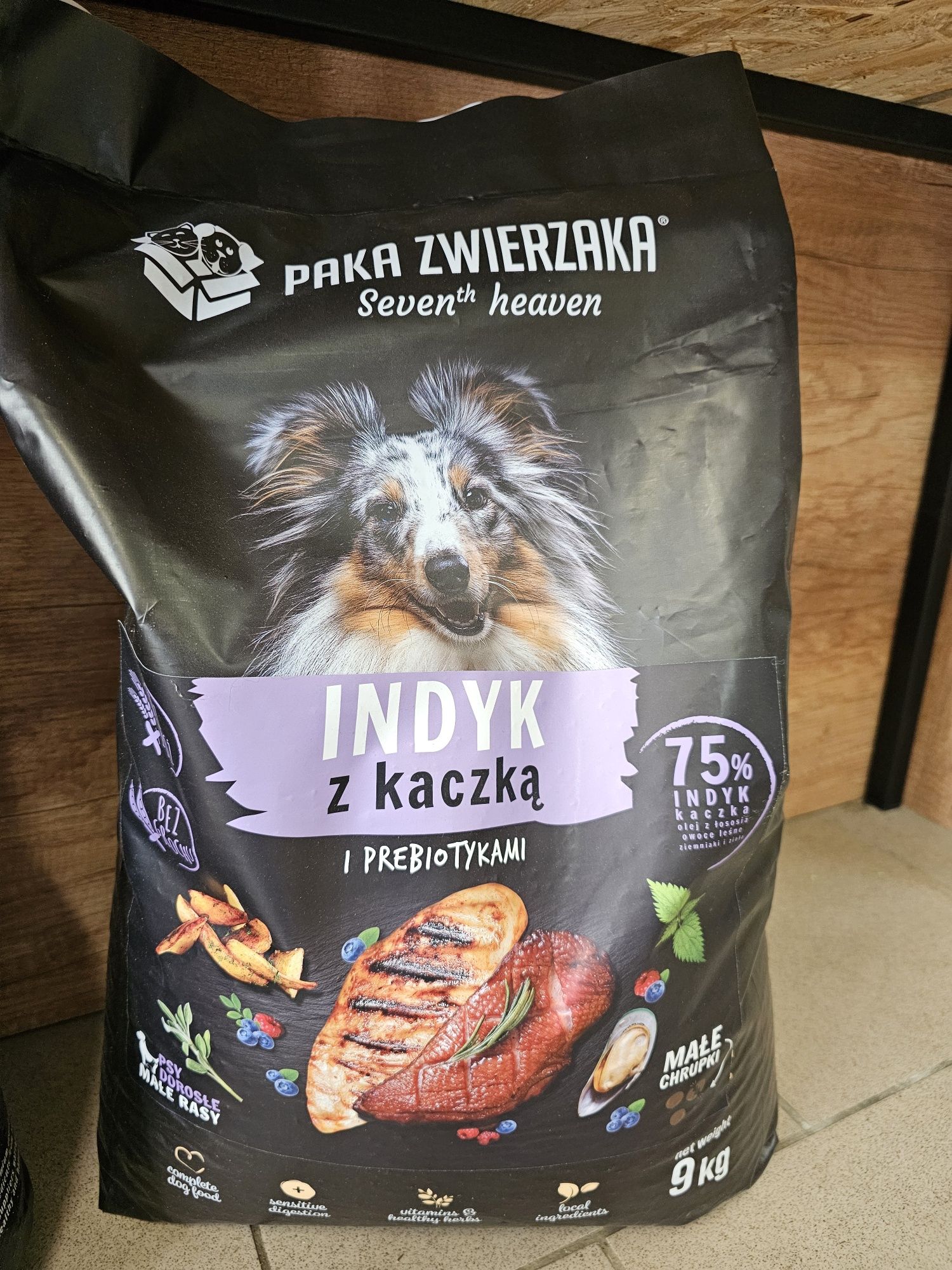 Paka Zwierzaka Senenth heaven Indyk i kaczka Mini 9kg