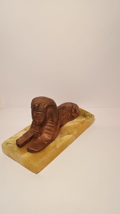 Sfinks na marmurze, oldschoolowa pamiątka z Egiptu