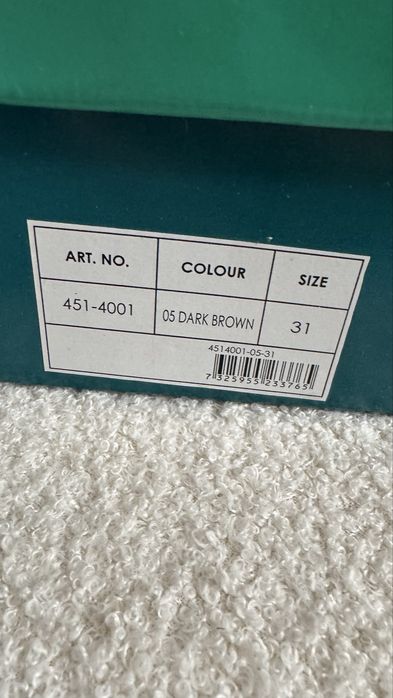 Nowe botki dla chlopca skorzane Gulliver 31 brazowe buty ocieplne