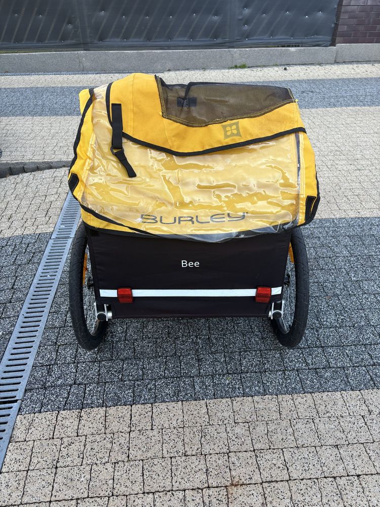 Przyczepka rowerowa dwuosobowa dla dzieci Burley Bee