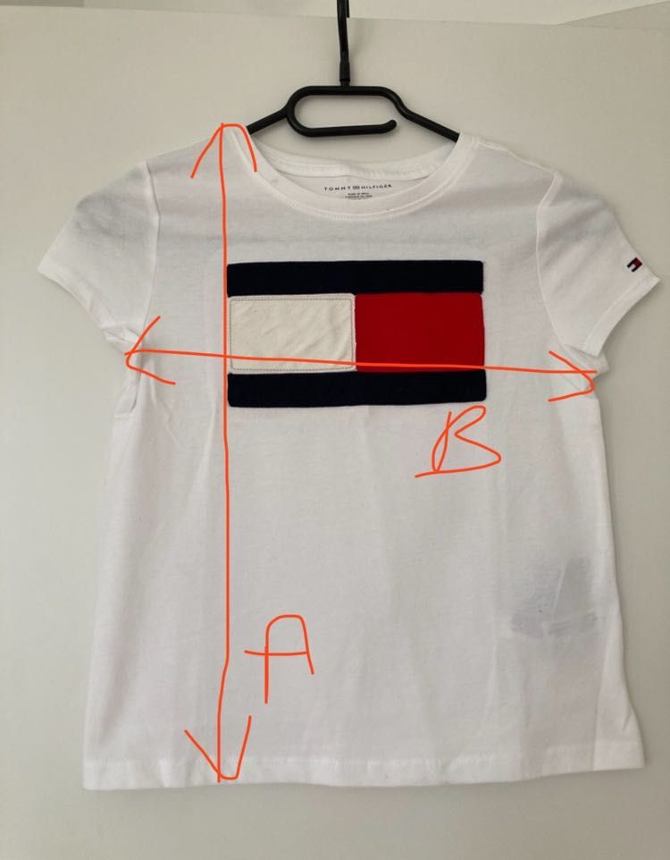Koszulka t shirt chłopięcy unisex nowy Tommy Hilfiger 6-7 lat