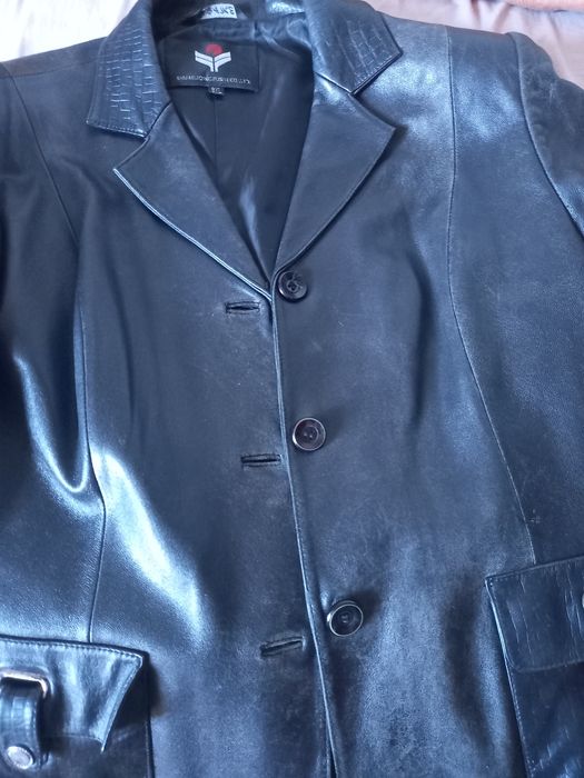 Пиджак женский кожа 54-56