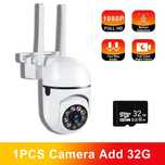 Câmara de Segurança PTZ  (Visão Noturna,) - cartão SD 32GB incluído