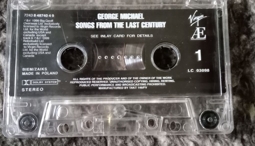 Kaseta magnetofonowa George Michael