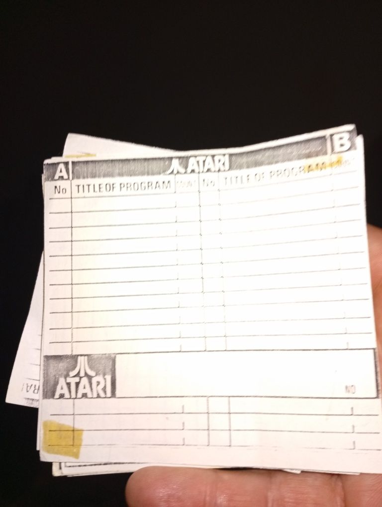 Kasety Atari XL800