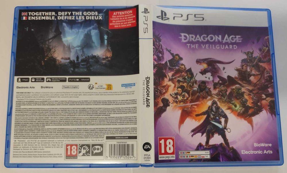 Jogo PS5 Dragon Age : The Veilguard