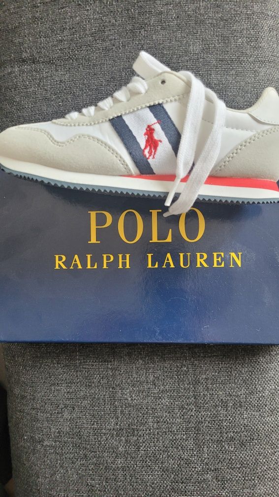 Polo Ralph Lauren 31 Białe klasyczne chłopiec i dziewczynka
