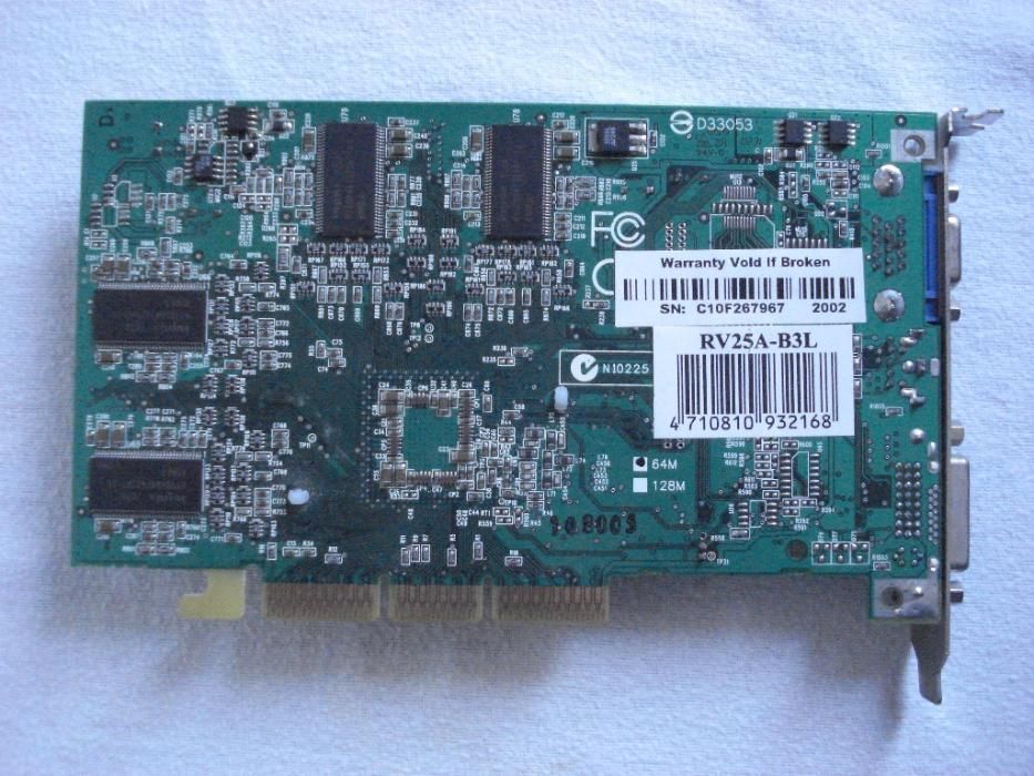 Placas Gráficas ATI (128 MB / 64 MB)64284347163906122