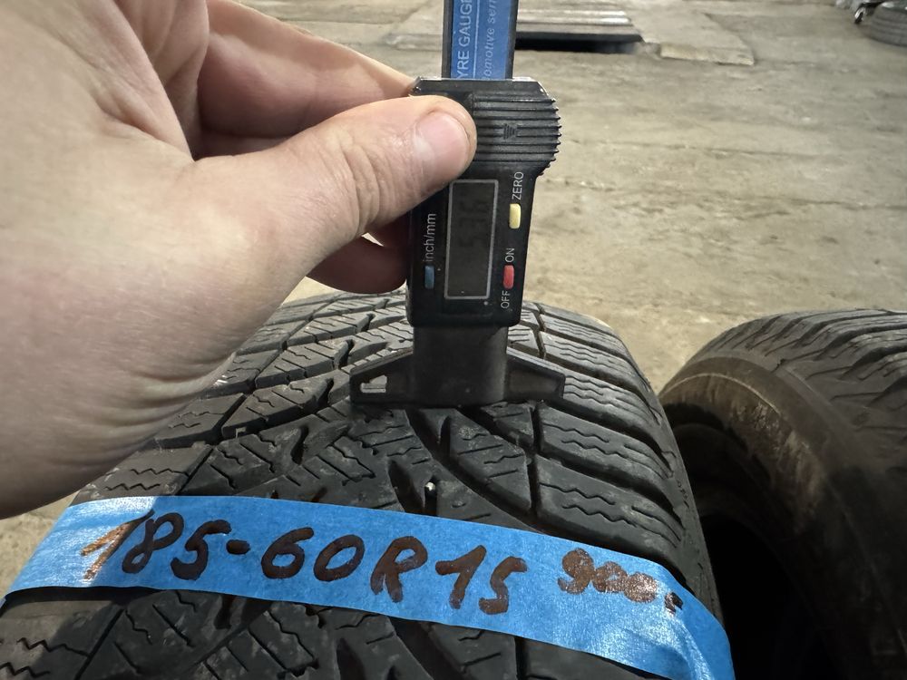 Шини Michelin 185/60R15 Резина колеса 2012р 6.2mm Два 5.3mm