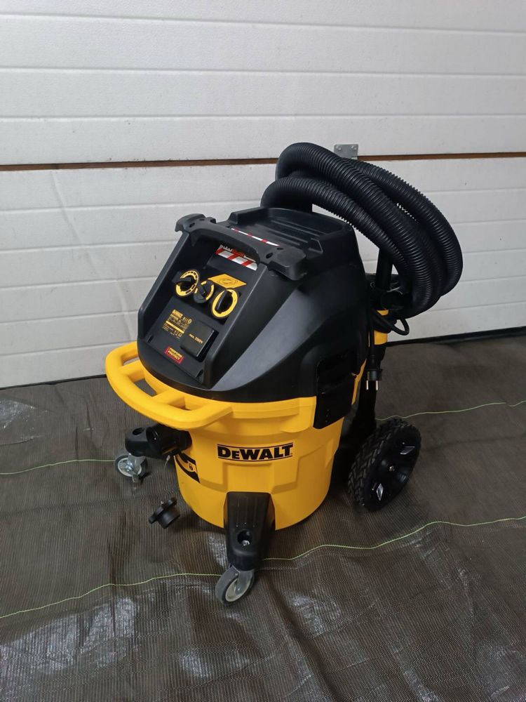 Dewalt DWV 092 M 1400W потужний будівельний пилосос Деволт автоклін