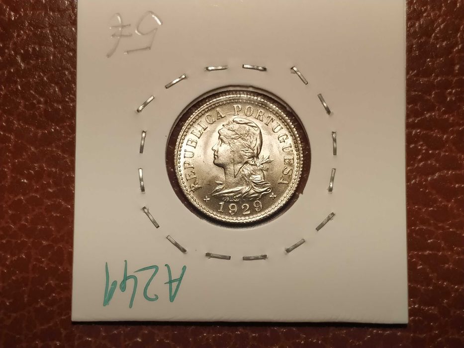 A241 moeda de 10 centavos de 1929 - São Tomé e Príncipe