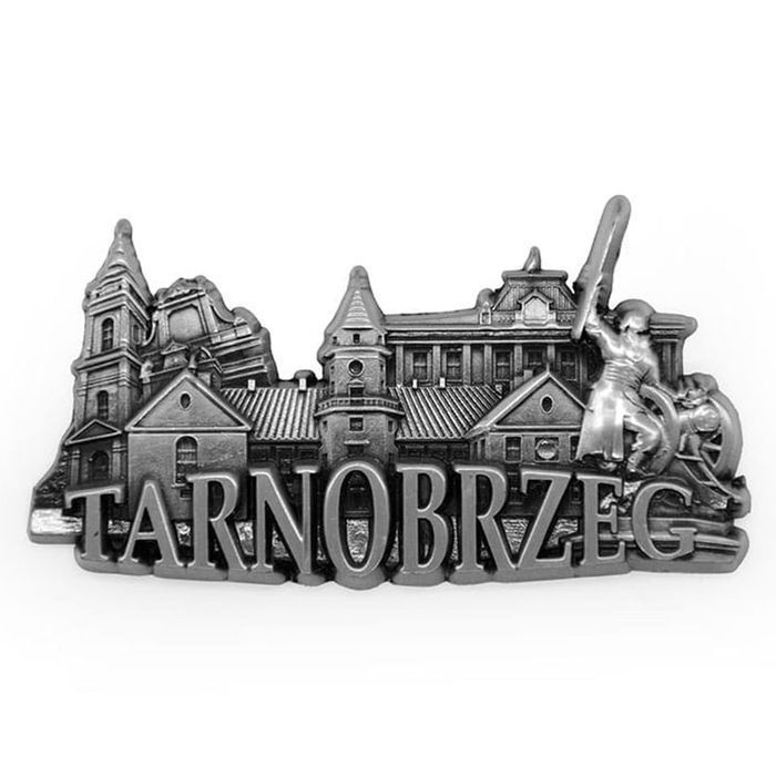 Magnes na lodówkę panorama Tarnobrzeg