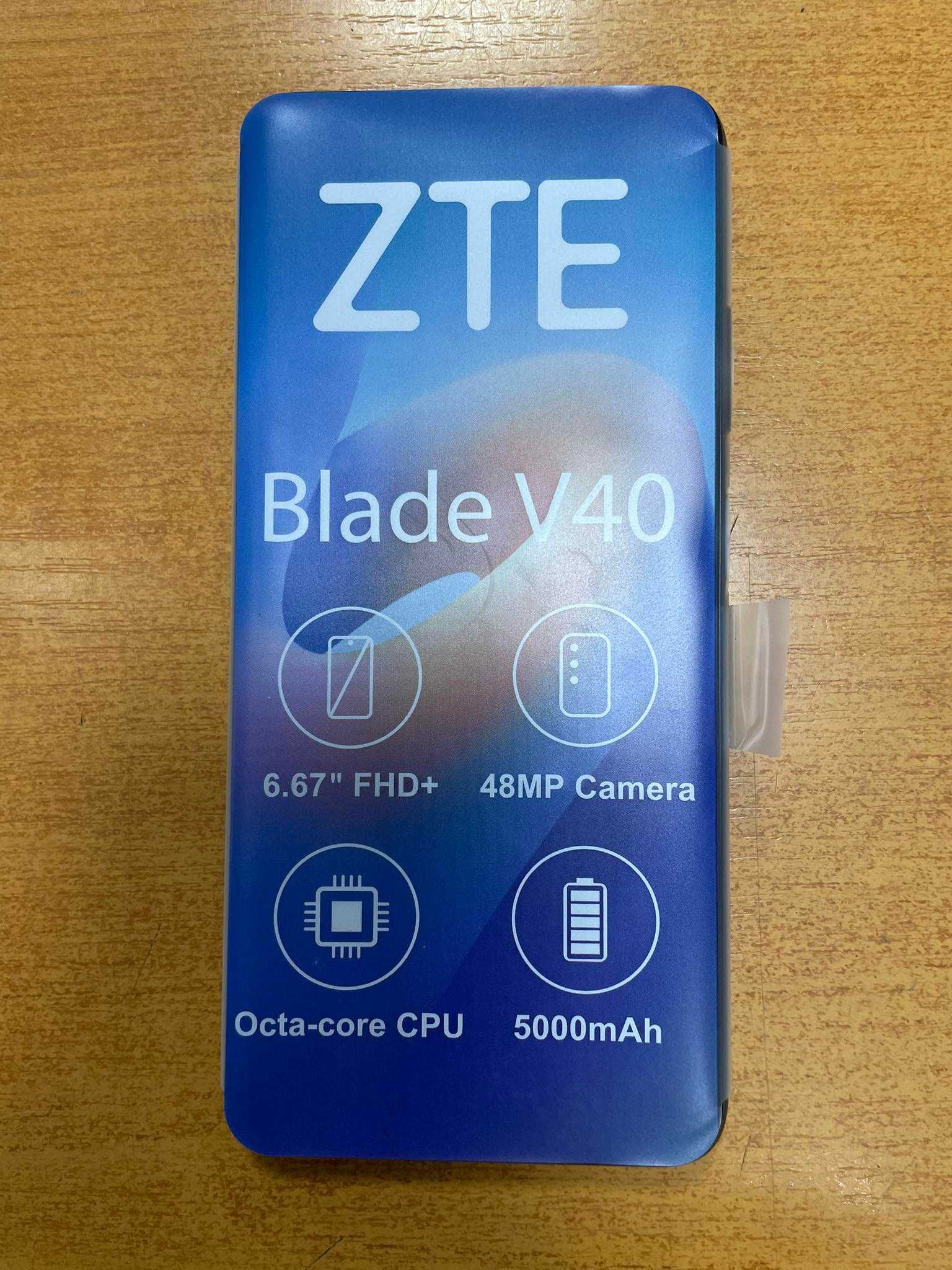 Nowy telefon ZTE BLADE V40 z9045 kolor BLUE