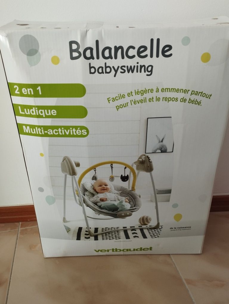 Espreguiçadeira baloiço bebé Verbaudet