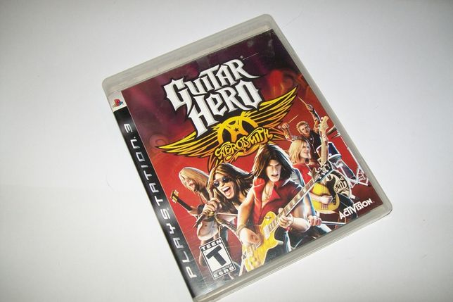 Guitar Hero Aerosmith PS3 wersja amerykańska NTSC