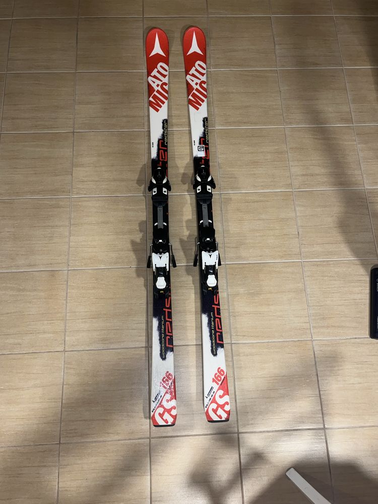 Narty Atomic GS 166cm juniorskie (Fis norm)