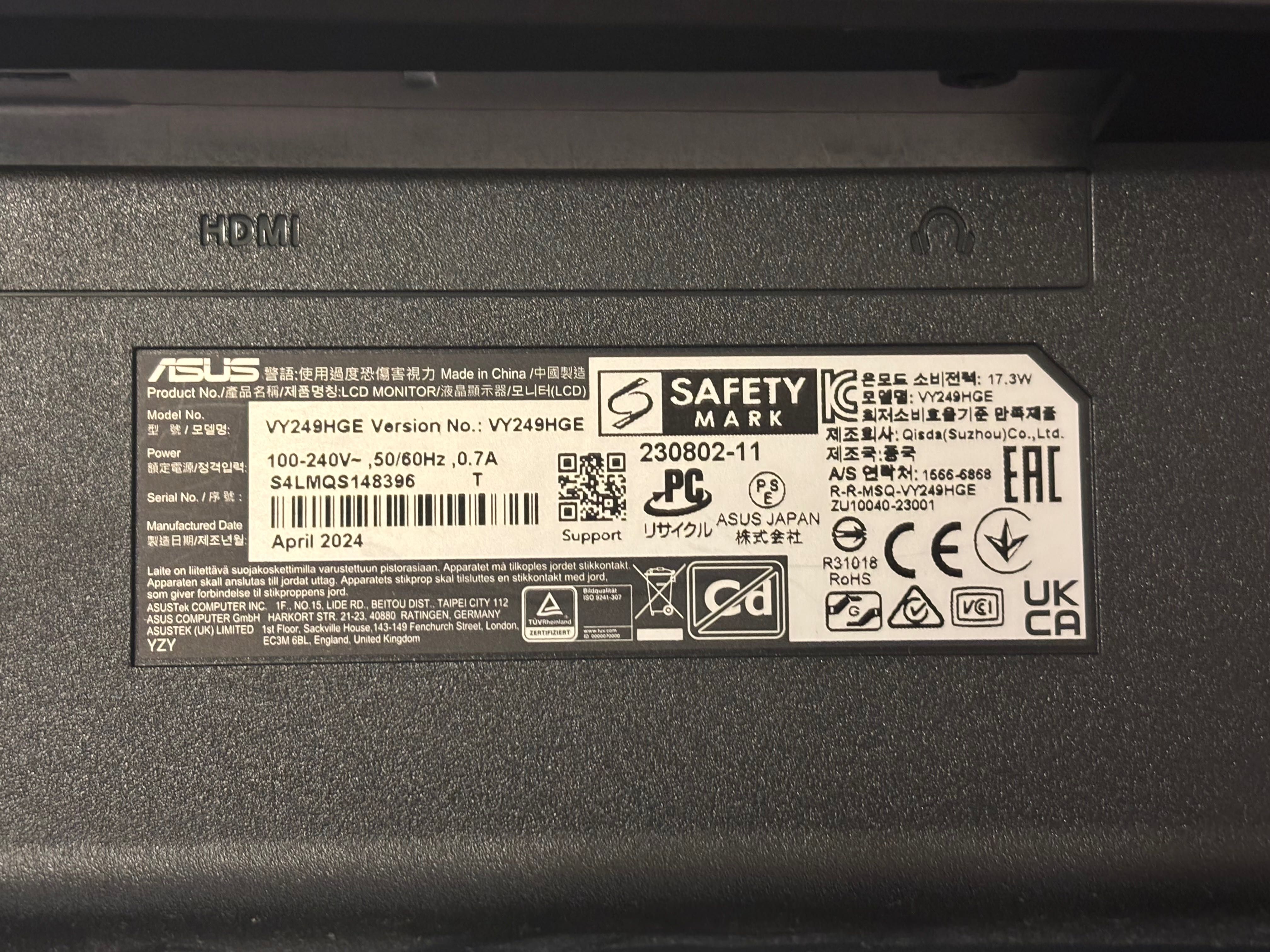 Монiтор ASUS , стан 9/10