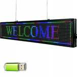 Panel LED do reklam VEVOR 101x20x5cm U472