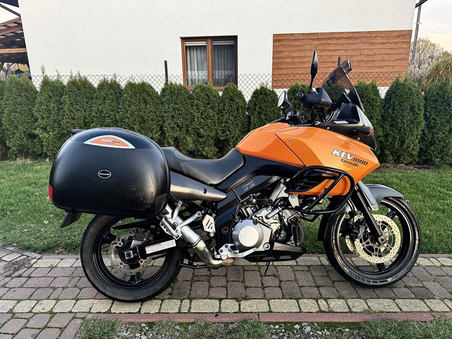 Kawaski KLV1000 jak DL1000 V-Strom