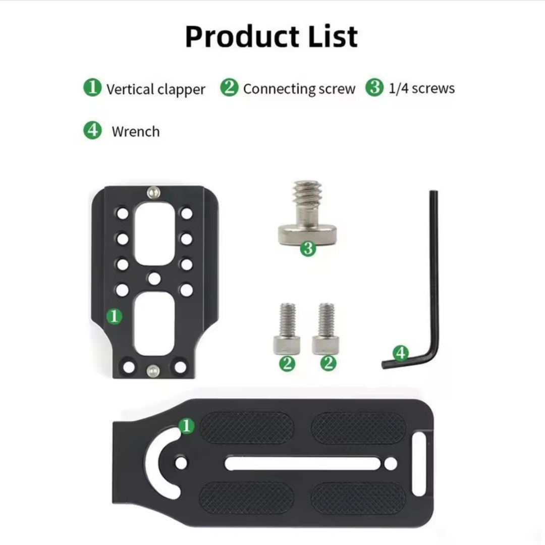 L Bracket - Suporte L para Câmera DSLR
