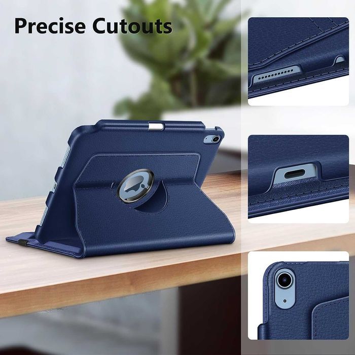 Fintie iPad 10.9'' Air 4 Air 5 2022 etui obrotowe 360 uchwyt stojak