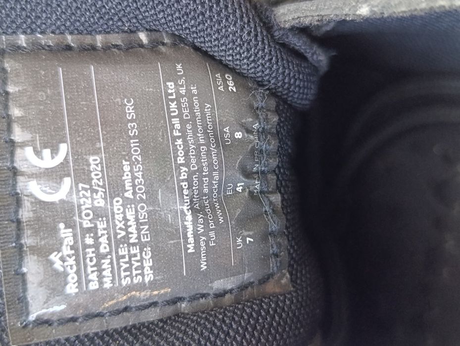Rockfall 41p. Чоловічі робочі кросівки