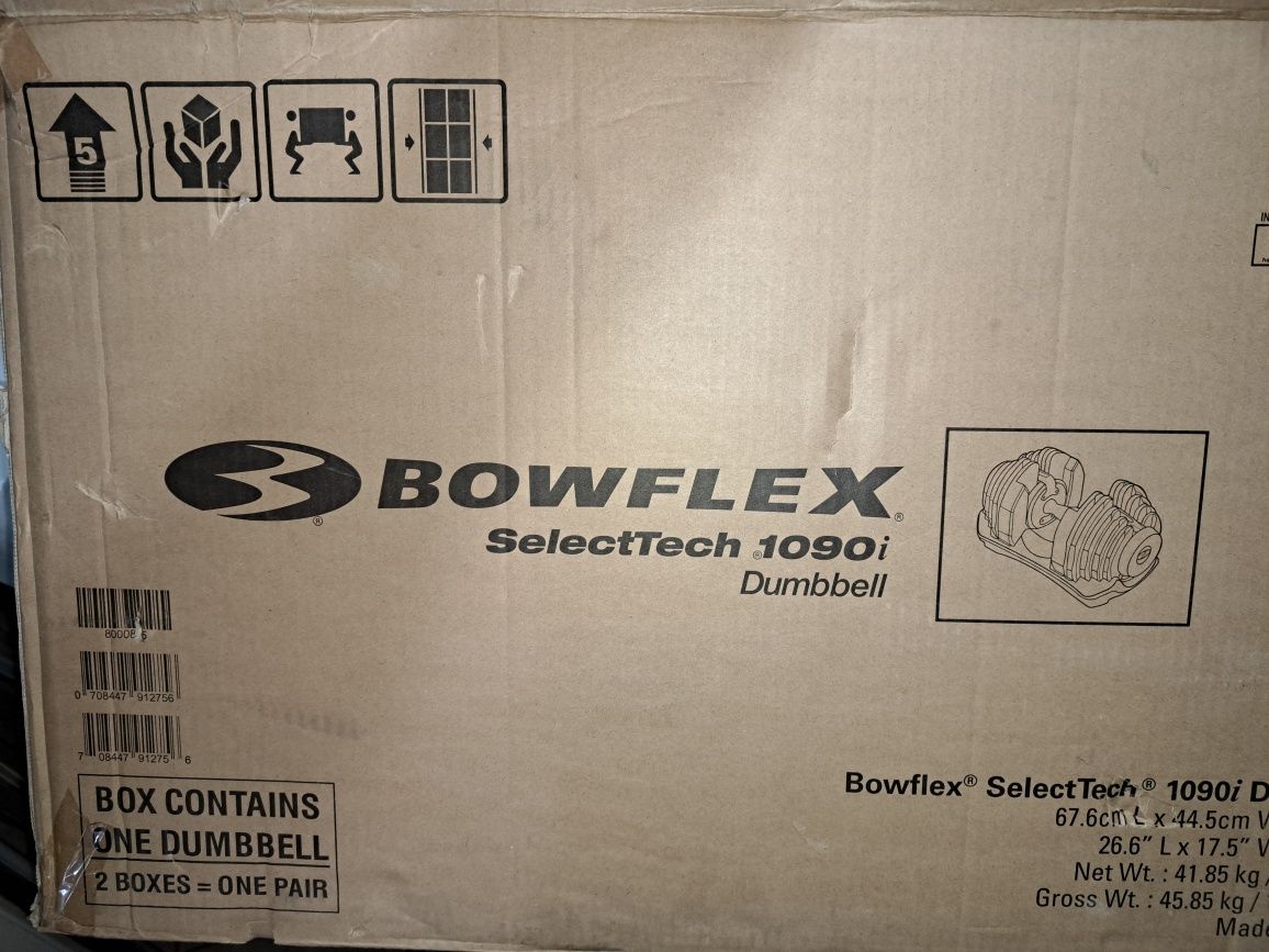 Hantle regulowane 4- 41 KG BOWFLEX para okazja nowe1090I