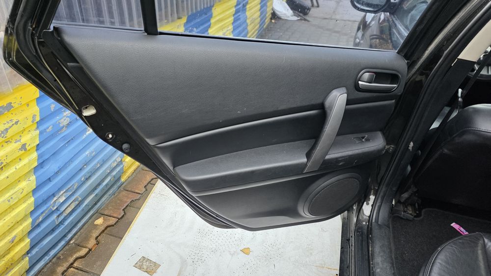 Fotele siedzenia komplet boczki skóra mazda 6 gh pamięć