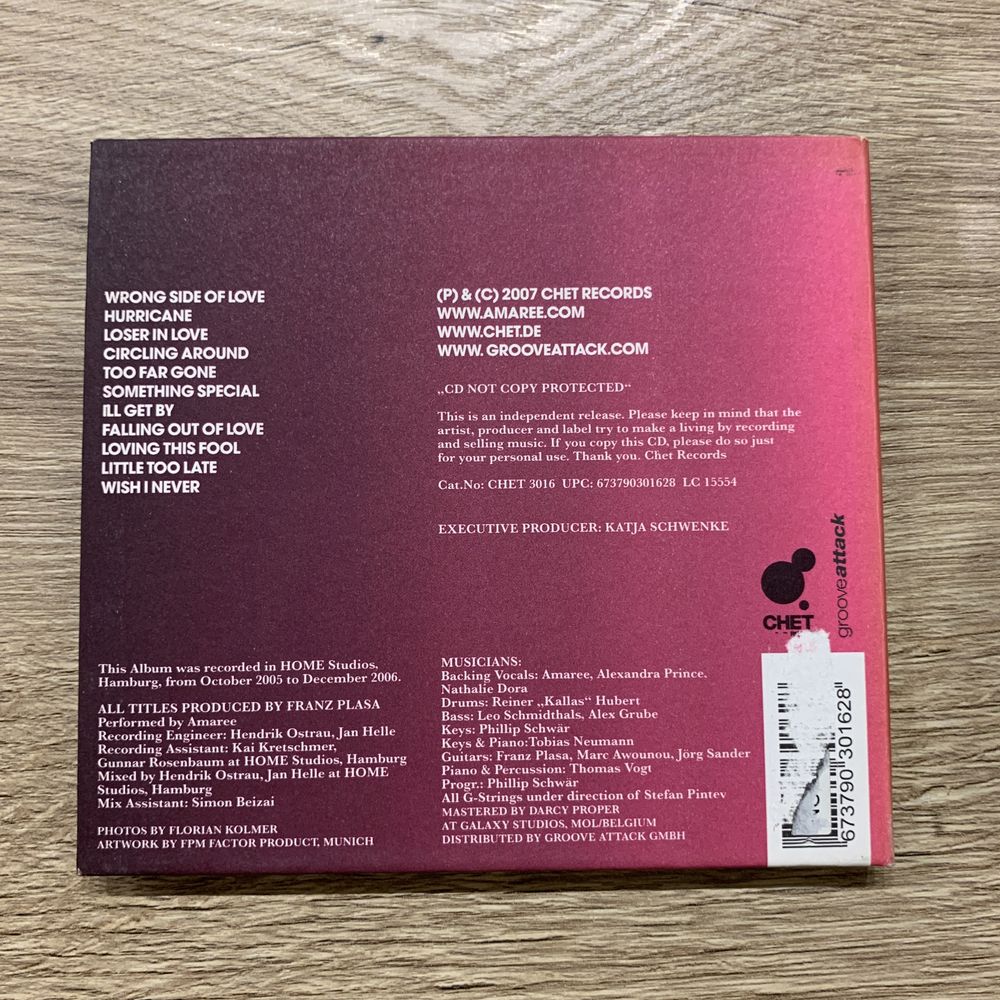 Amaree - Amaree CD
