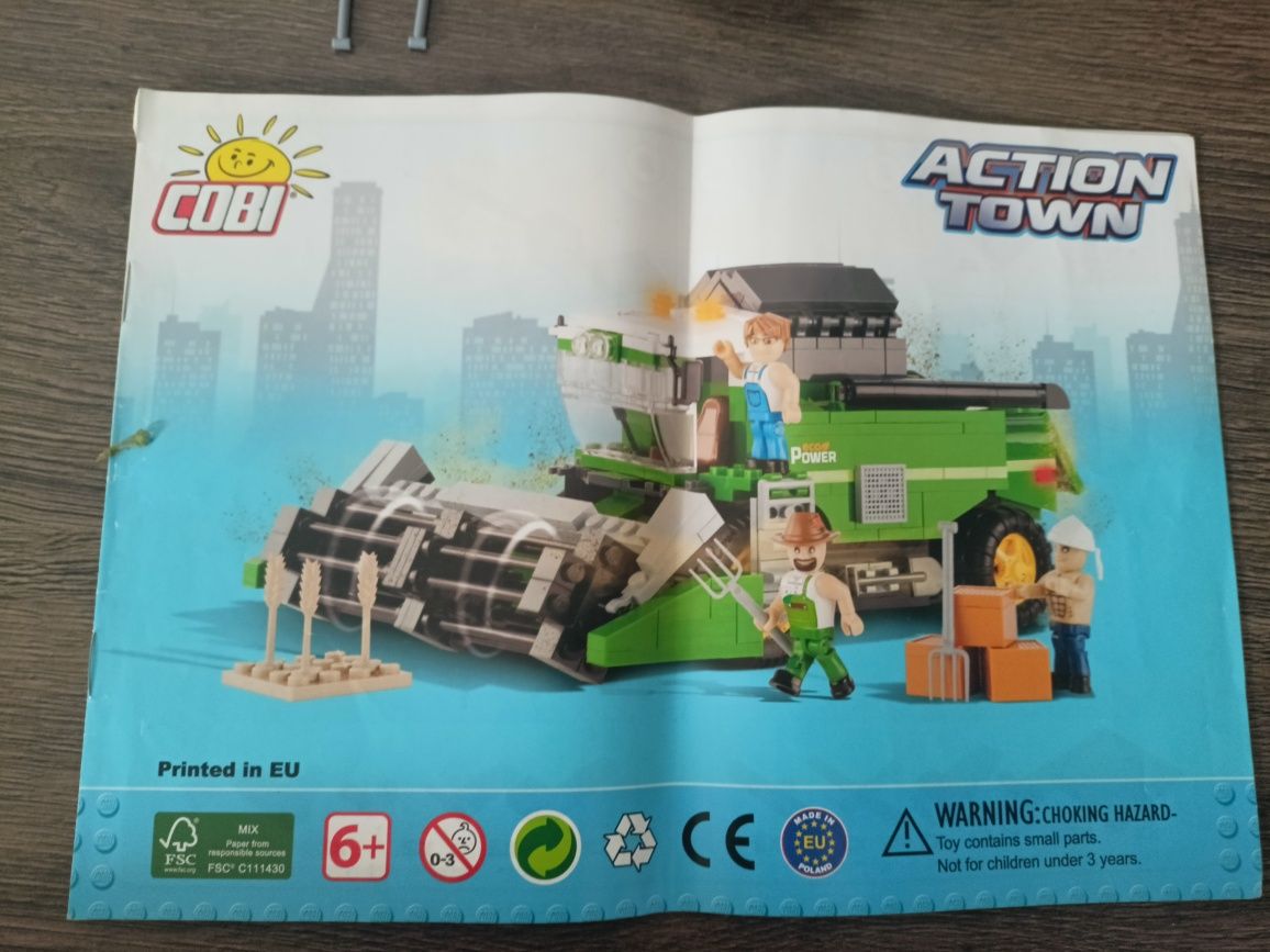 Klocki Cobi Action Town kombajn