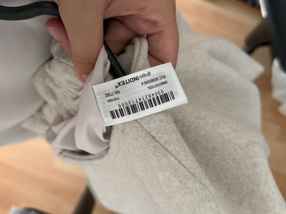 Тренд zara бомбер куртка soft bomber coat з круглим воротом