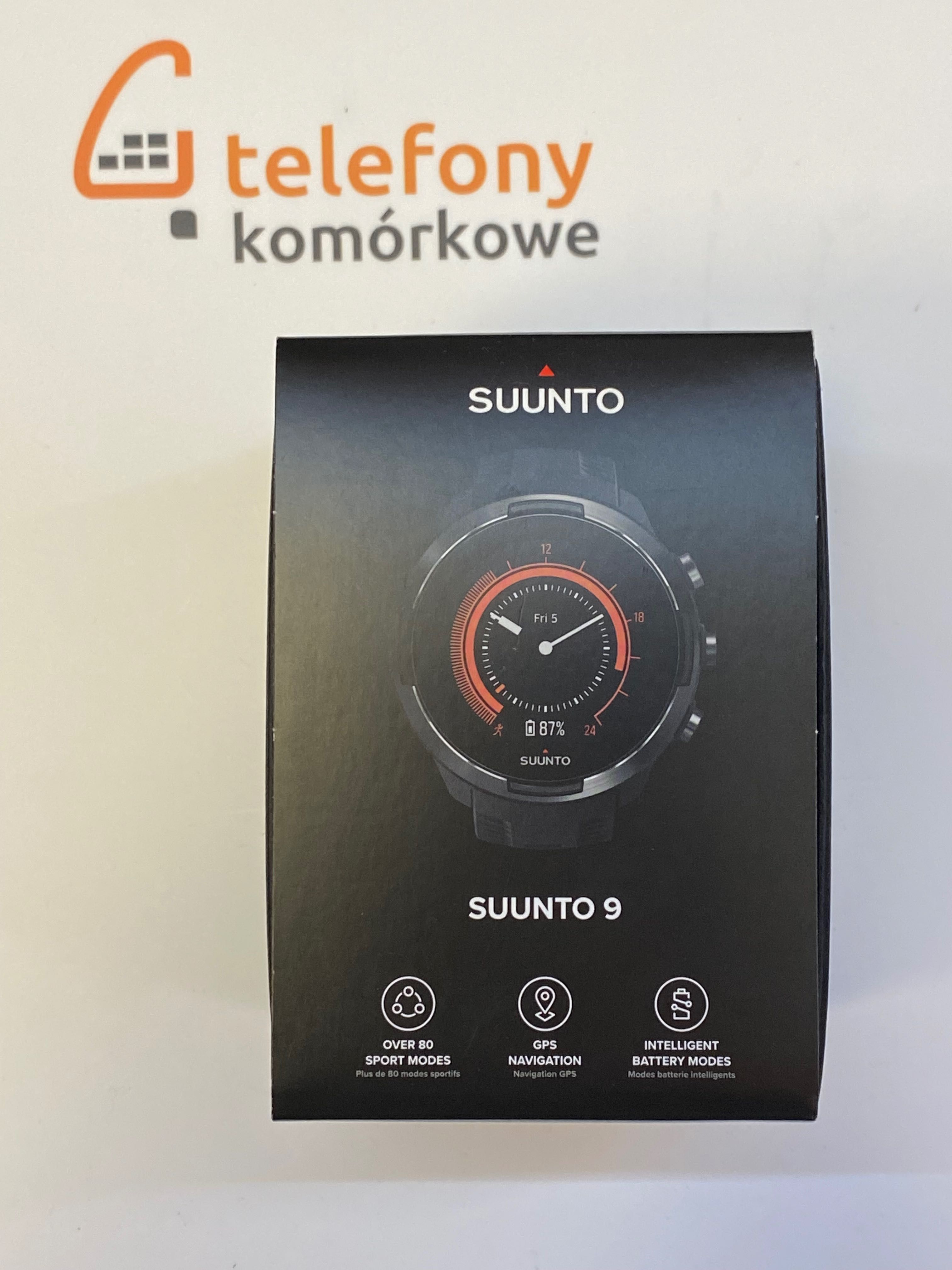 Zegarek sportowy SUUNTO 9 Gen1 G1 Baro Czarny Bluetooth