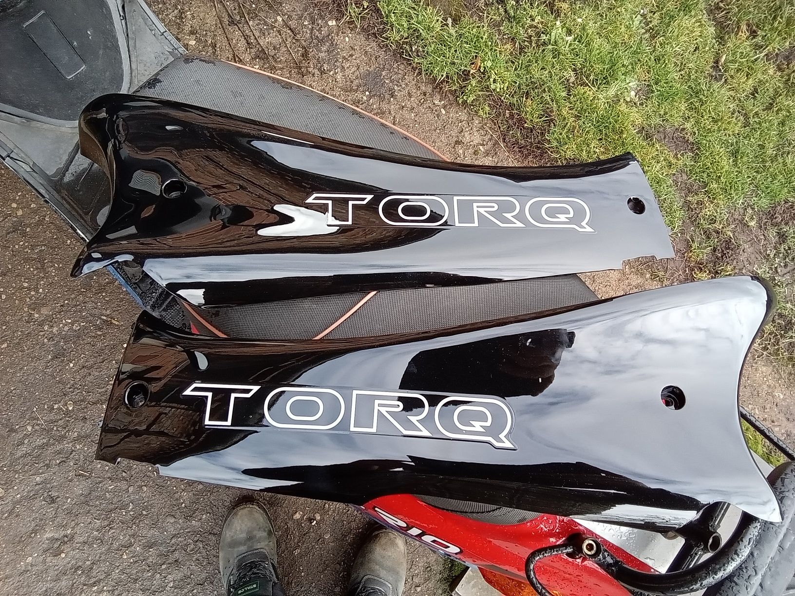 Zipp Quantym  osłony progu nowe Romet Torq Motobi