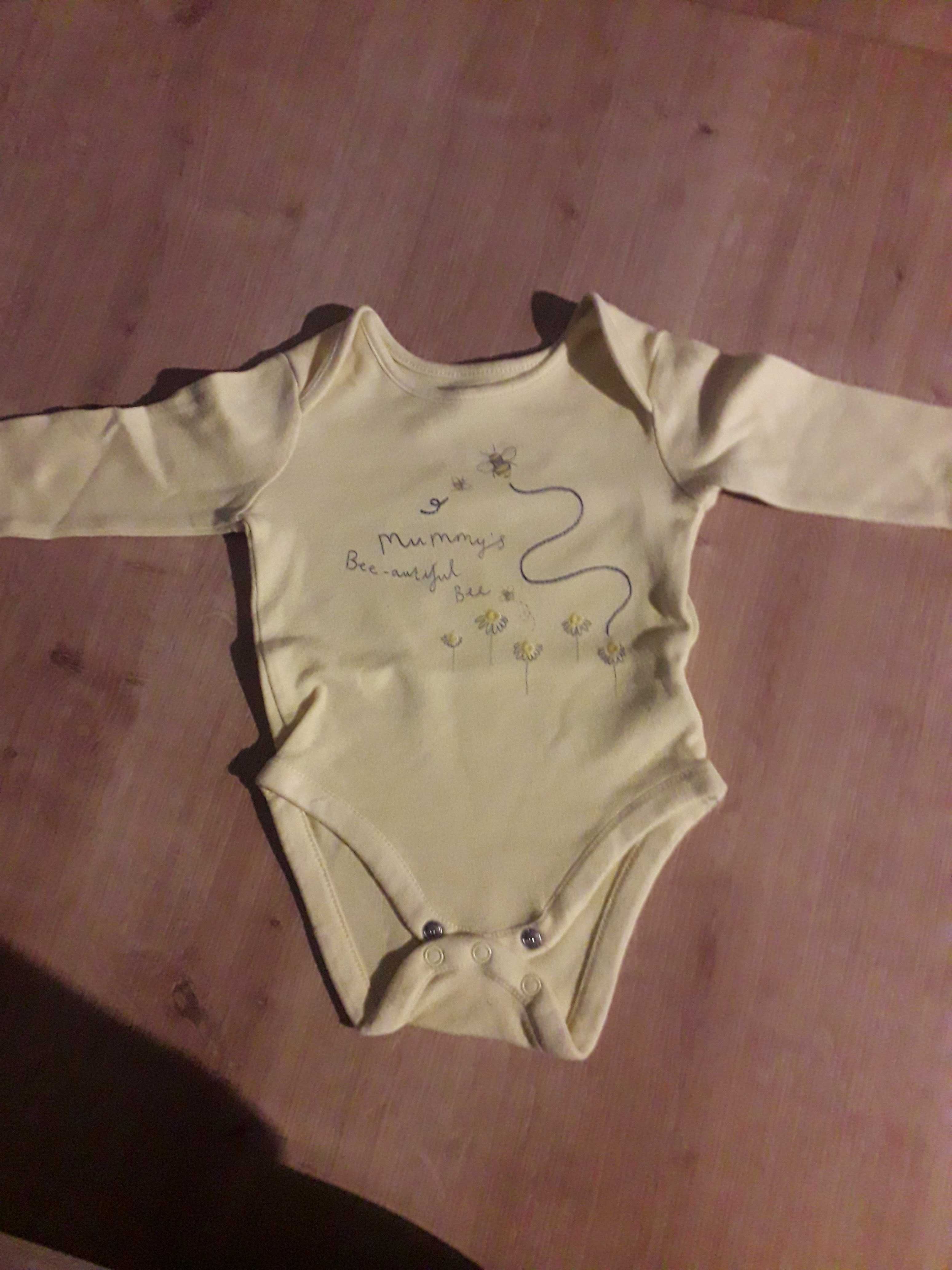 Body, legginsy i czapeczka MotherCare roz. 62