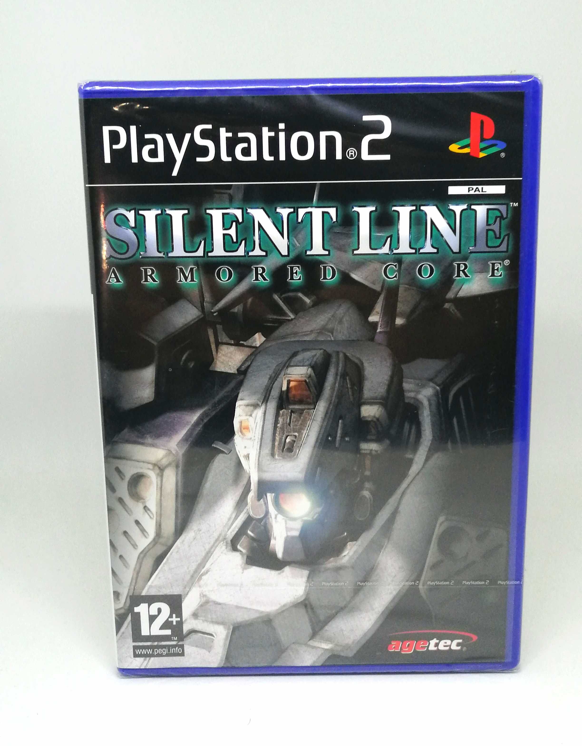 ARMORED CORE silent line / PS2 3xA nowa unikat