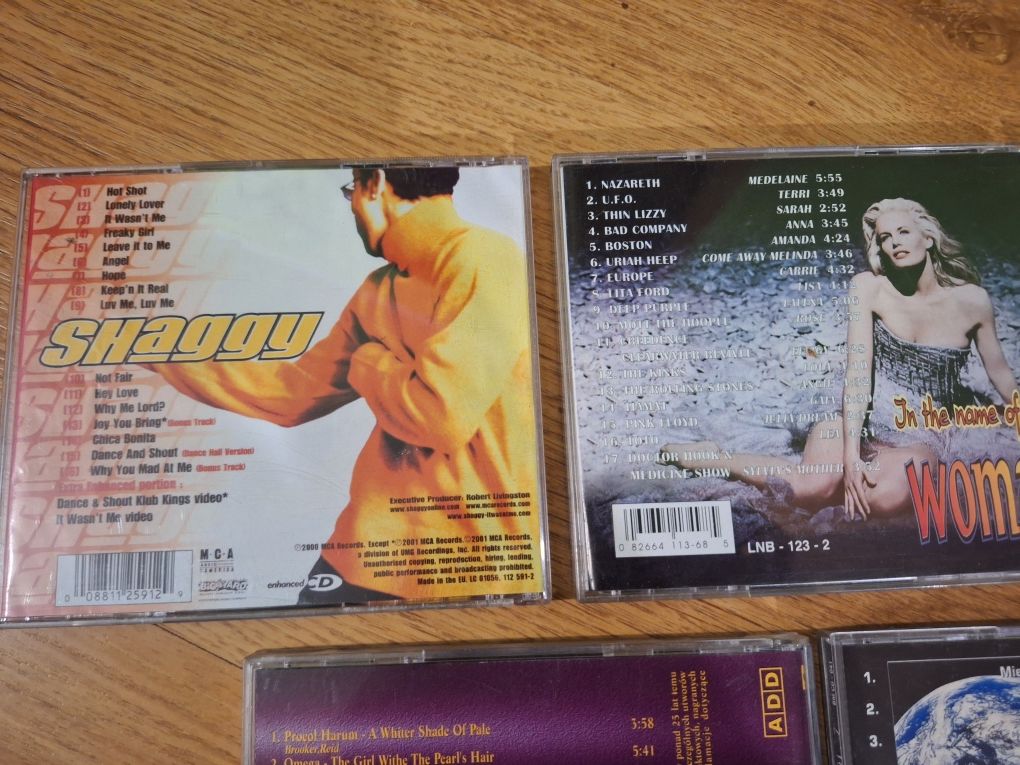 CD Red Hot Chilli Peppers, Shaggy, Rock Ballads