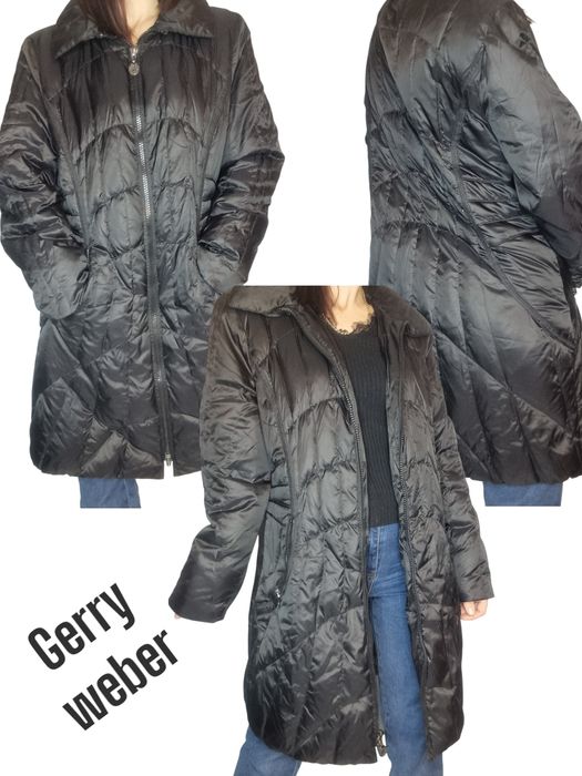 Czarna kurtka płaszcz Gerry Weber rozmiar xl 42