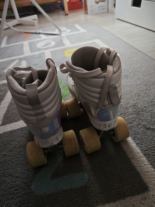 Patins criança brancos