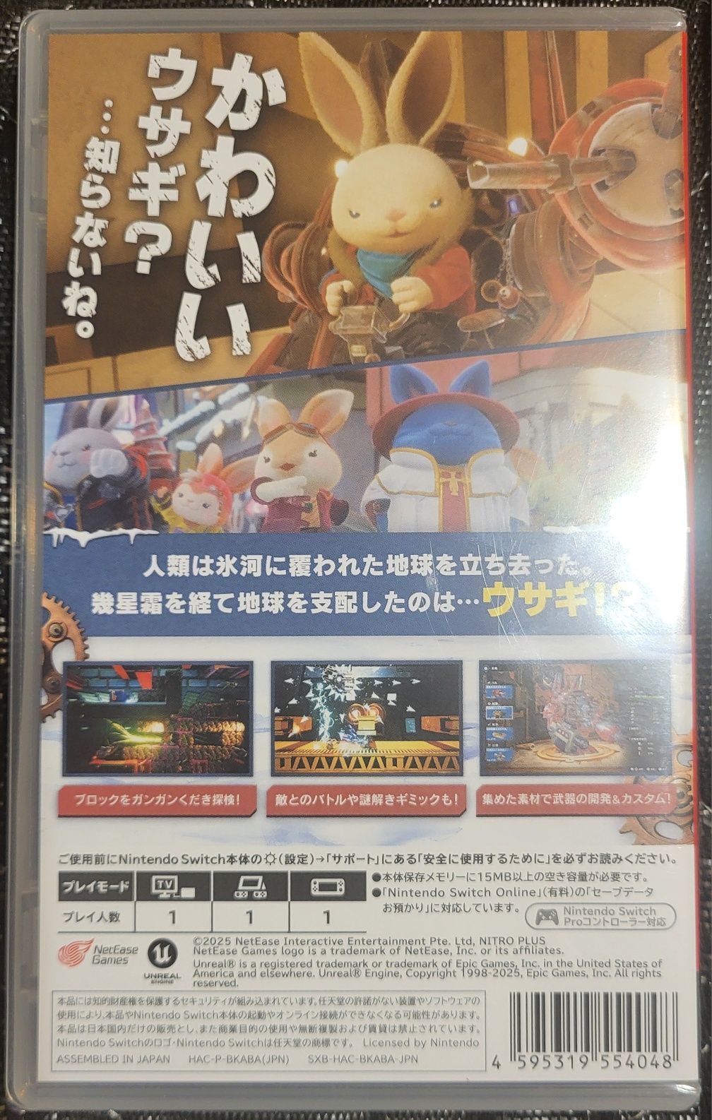 Rusty Rabbit Nintendo switch