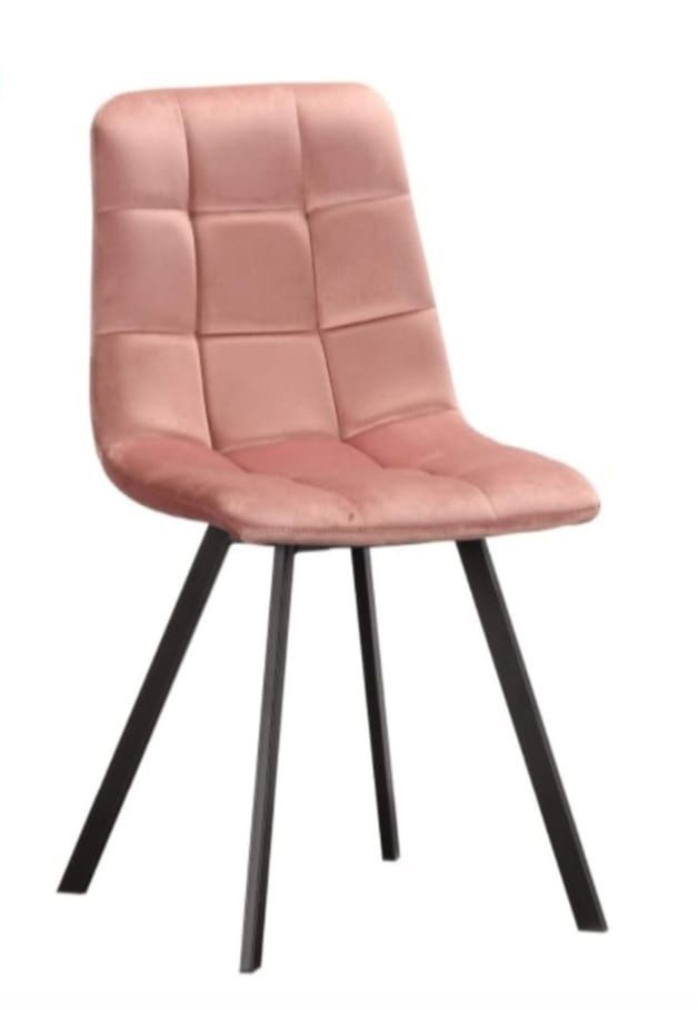 Krzesło pudrowy róż