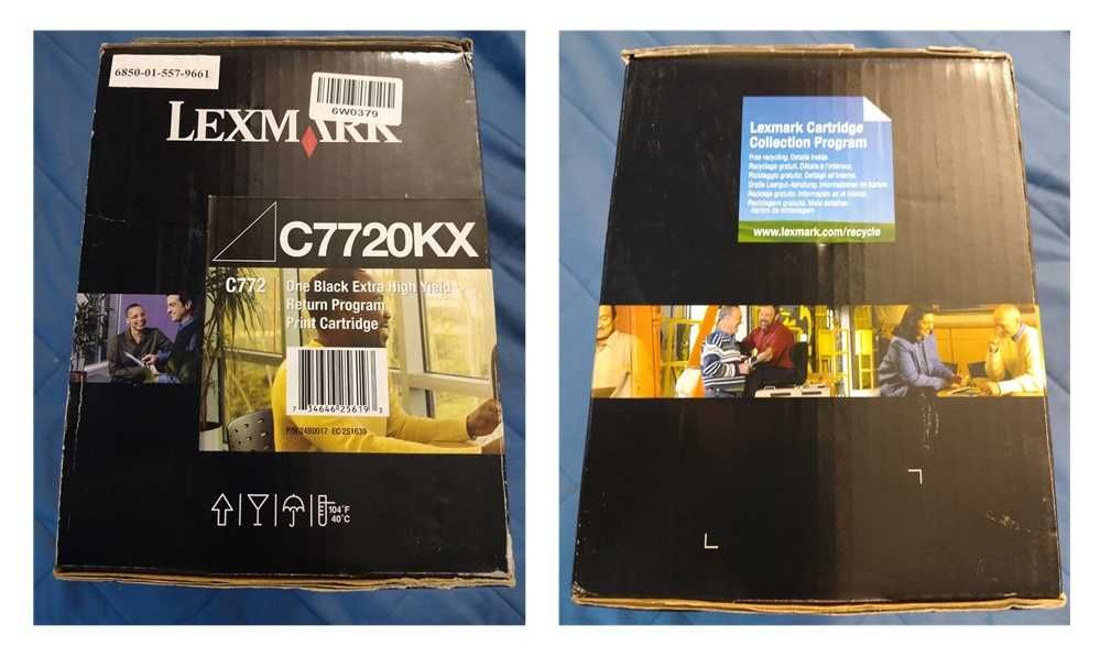 Toner original Lexmark C7720KX Preto (223)