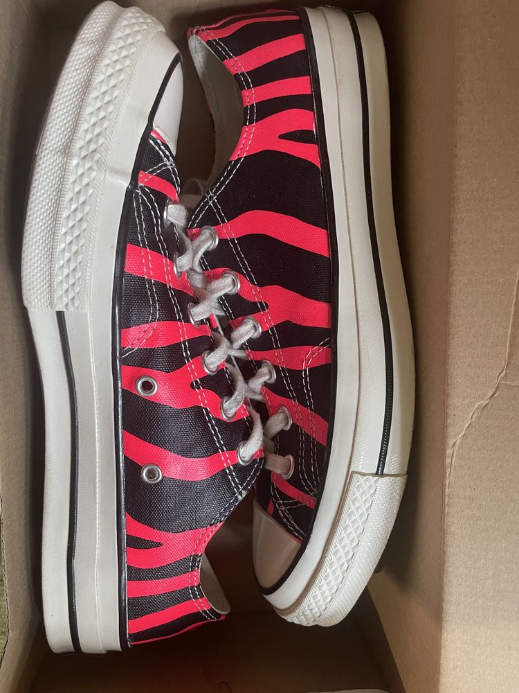 Trampki converse chuck 70 vintage krótkie zebra