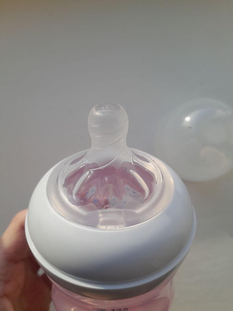 Бутылочка пляшка дитяча AVENT  125мл  ложка Chicco