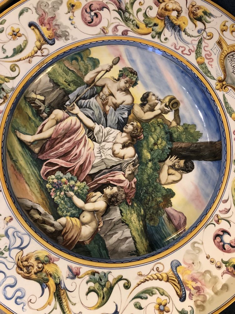 Pratos majolica